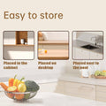 Kitchen Storage Organiser with Adjustable Dividers for Lids and Cutlery - view 4