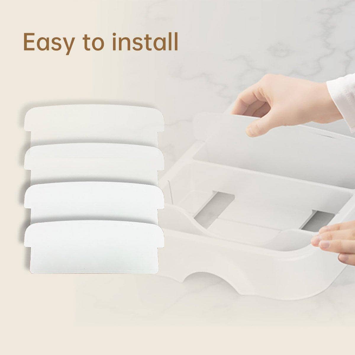 Kitchen Storage Organiser with Adjustable Dividers for Lids and Cutlery - view 5
