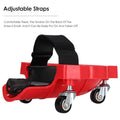 Knee Pad Tool Cart with Wheels for Renovation and Construction, Anti Slip - view 4