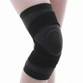 Knee Support Brace Compression Sleeve - Black, Size S, Thigh 30-35 cm