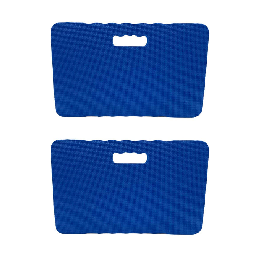 Kneeling Cushions Set of 2, Thick EVA Foam with Handle - Blue