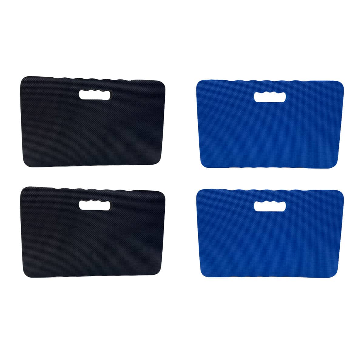 Kneeling Cushions Set of 2, Thick EVA Foam with Handle - Blue - view 3