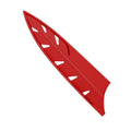 Knife Edge Guard Red Plastic - Chef Scabbard, 8 Inch (20.32cm)