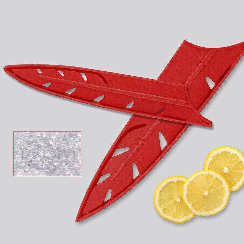 Knife Edge Guard Red Plastic - Chef Scabbard, 8 Inch (20.32cm) - view 12