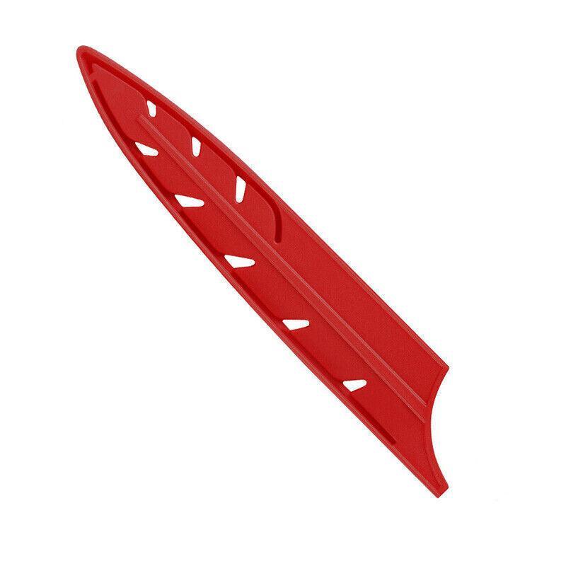 Knife Edge Guard Red Plastic - Chef Scabbard, 8 Inch (20.32cm) - view 3