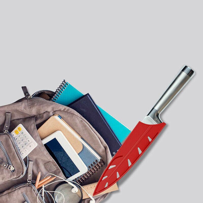 Knife Edge Guard Red Plastic - Scabbard, 3.5 Inch (8.89cm) - view 9