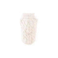 Knitted Dog Jumper for Small Dogs, Size L (4-5 kg) - White