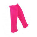 Knitted Leg Warmers for Women, 80s Dance and Party Costume - Rose Red