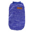 Knitted Pet Jumper - Blue, XXL