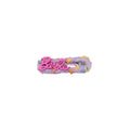 Knitted Wool Hair Clip for Women - Lilac with Bright Pink Lettering