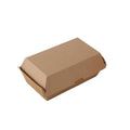 Kraft Cardboard Takeaway Box - 170 x 91 x 85 mm, Pack of 200