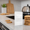 Kraft Paper Bags with Clear Window, Pack of 100 - 12 x 20 cm - view 5