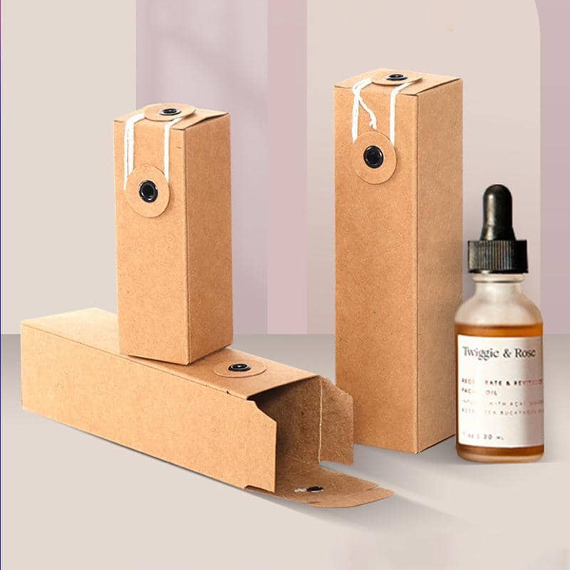 Kraft Paper Boxes - Medium, 3.3 x 3.3 x 12.5 cm, Pack of 100 - view 5