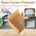 Kraft Paper Cardboard Corner Protectors, 90 Degree - 30 x 30 x 3 mm, Pack of 100 - view 2