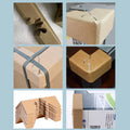 Kraft Paper Cardboard Corner Protectors, 90 Degree - 30 x 30 x 3 mm, Pack of 100 - view 5