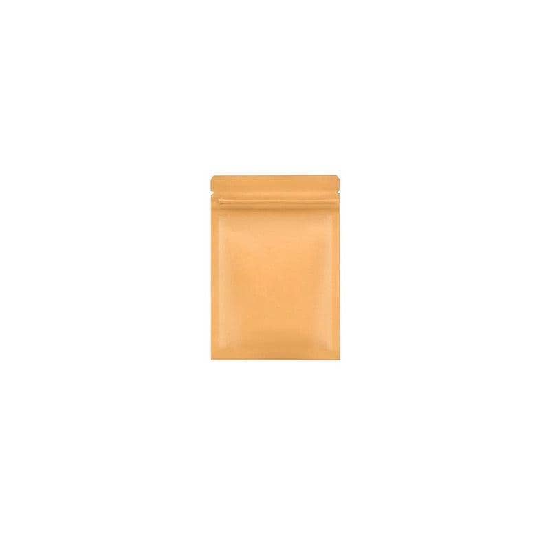 Kraft Paper Foil Storage Pouches, 250 Pack - 8 x 12 cm