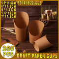 Kraft Paper French Fry Cups, Pack of 250 - 32 oz (Height 17.5 cm) - view 2