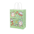 Kraft Paper Gift Bags for Kids - 18 x 9 x 23 cm, Style TKT, Pack of 50