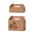 Kraft Paper Gift Boxes for Birthday and Wedding Pack of 20 - 25 x 17 x 13 cm - view 3