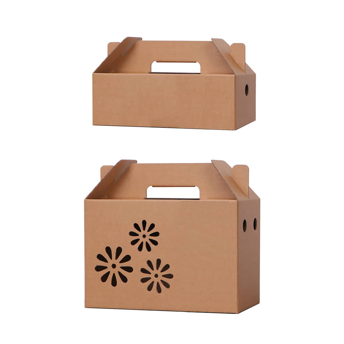 Kraft Paper Gift Boxes for Birthday and Wedding Pack of 20 - 25 x 17 x 13 cm - view 3