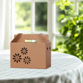 Kraft Paper Gift Boxes for Birthday and Wedding Pack of 20 - 25 x 17 x 13 cm - view 5