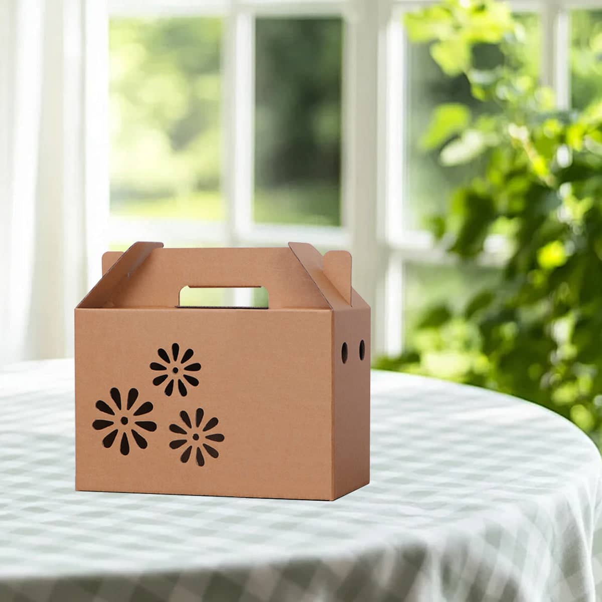 Kraft Paper Gift Boxes for Birthday and Wedding Pack of 20 - 25 x 17 x 13 cm - view 5