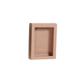 Kraft Paper Gift Boxes with PVC Window, 50 Pack - A2, 17.4 x 14 x 4.4 cm