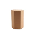 Kraft Paper Hexagon Gift Boxes, Pack of 20 - Size M (90 x 78 x 120 mm)