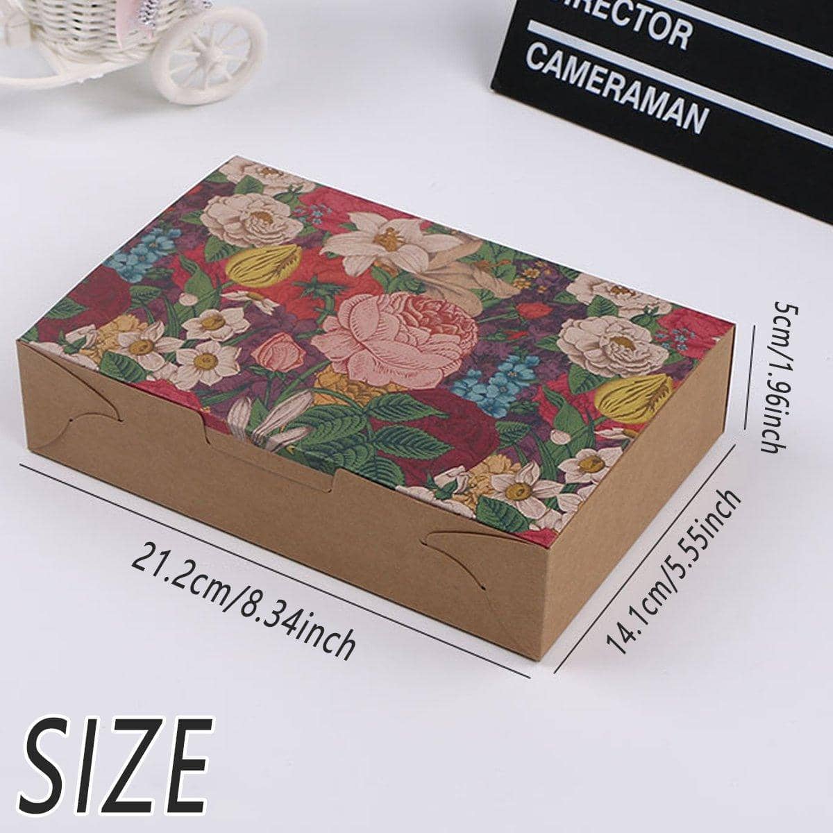 Kraft Paper Mooncake Hand-Carry Bags, Pack of 25 - Bag - view 5