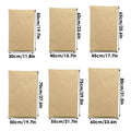 Kraft Paper Plastic Composite Packing Bags, Pack of 20 - 60 x 80 cm - view 3