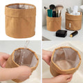 Kraft Paper Storage Baskets with Water Resistant Lining - Large, Pack of 3 (15 x 15 x 15 cm) - view 5