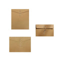 Kraft Paper String Tie File Envelopes - 23.5 x 17 cm Landscape - view 3