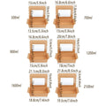 Kraft Paper Take Out Lunch Boxes Pack of 50 with Window 1200ml - Salad and Fried Chicken - view 4
