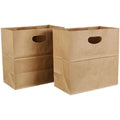 Kraft Paper Takeaway Bags, Pack of 250 - Disposable Carry, Gift and Market Bags - view 2