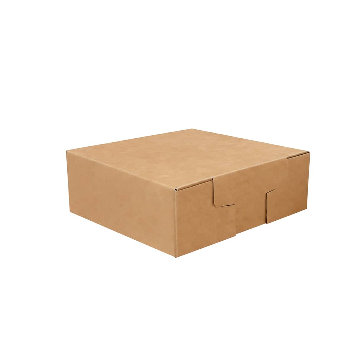 Kraft Paper Takeaway Boxes - 20 Pack, 21.5 x 21.5 x 6.5cm - view 2
