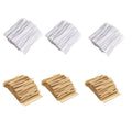 Kraft Paper Twist Ties with Wire Core, Pack of 1000 - White, 15cm - view 3