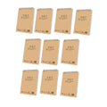 Kraft Top Spiral Sketchbooks, Pack of 10 - 16K (186 x 265 mm)