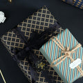 Kraft Wrapping Paper Set, 70 x 50 cm, 6 Sheets - Nautical Designs - view 4