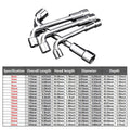 L-Shaped Elbow Socket Wrench - 6mm, 117mm Long - view 4