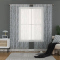 Lace Curtain for Bedroom Window and Door, Privacy Sheer - 145 x 100 cm - view 5