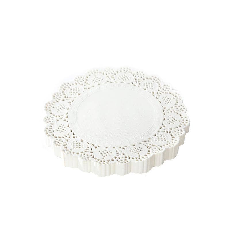 Lace Paper Doilies, Round Baking Liners - 14 cm, Pack of 250
