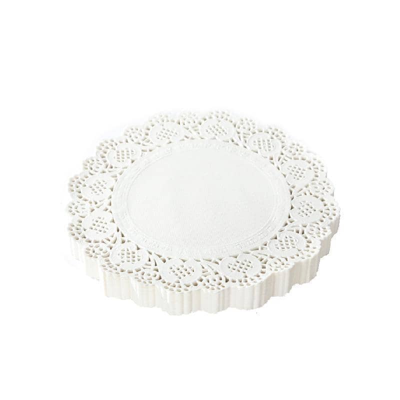 Lace Paper Doilies, Round Baking Liners - 19 cm, Pack of 250