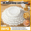 Lace Paper Doilies, Round Baking Liners - 24 cm, Pack of 250 - view 2