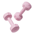 Ladies 1 kg Dumbbells for Home Workouts and Yoga, Pair - Pink