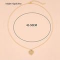 Ladies Pendant Necklace, Zinc Alloy - Gold Tone Chain with Butterfly and Coloured Beads - view 5