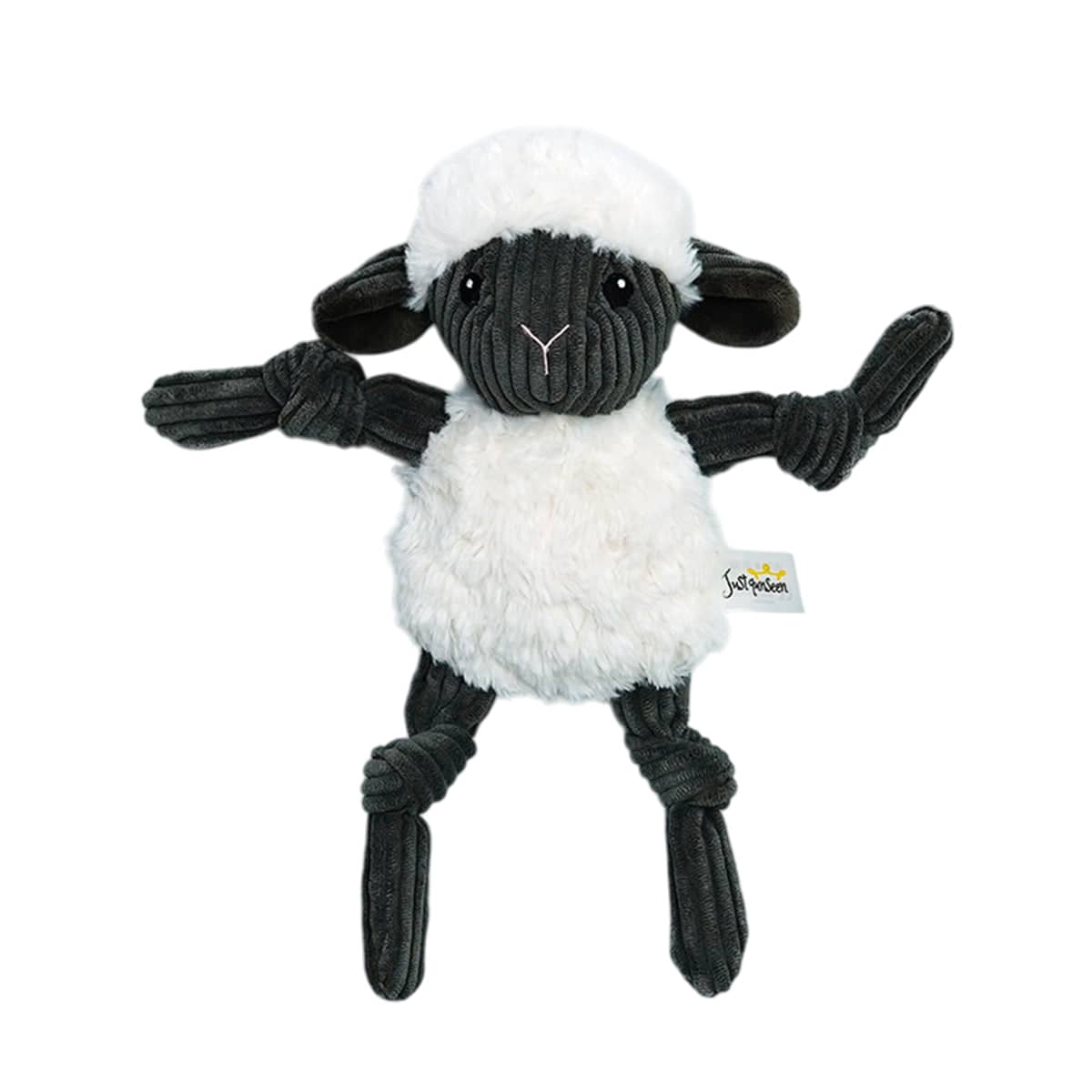 Lamb Shape Pet Chew Toy with Squeaker for Dogs and Puppies - Soft PP Cotton, 27 cm - view 2