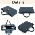 Laptop Bag Protective Sleeve Computer Case for Business, Travel and Work - Navy Blue - view 5
