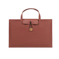 Laptop Bag Protective Sleeve Computer Case for Business, Travel and Work - Red Brown