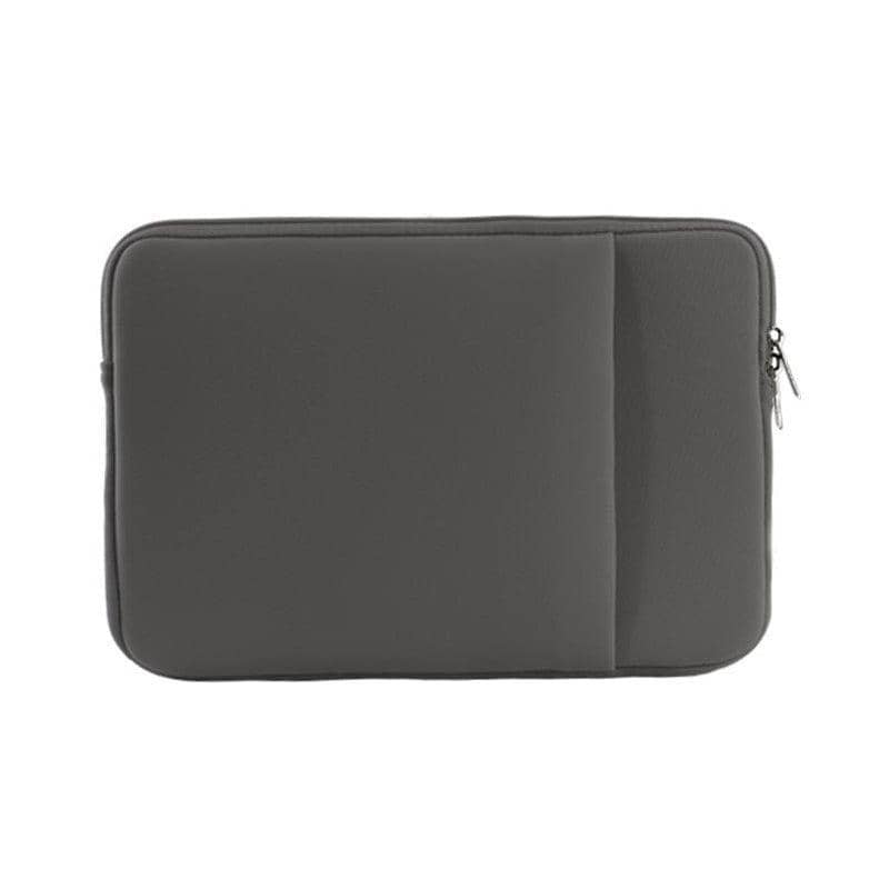 Laptop Sleeve Bag with Dual Zipper - 11 Inch (28cm), Grey