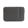 Laptop Sleeve Bag with Dual Zipper - 15 Inch (38cm), Grey